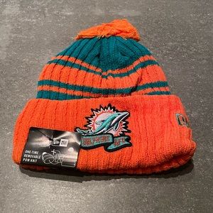 PRICE IS FIRM Brand new Miami Dolphins beanie
